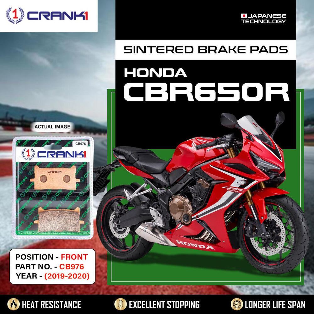 Sintered  Brake Pads For Honda CBR650R (2019-2020) - Front - CB976 - 2 Sets