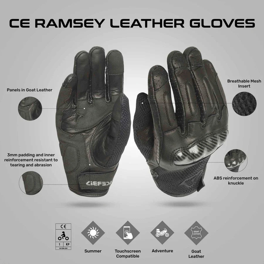 Acerbis RAMSEY LEATHER CE Gloves