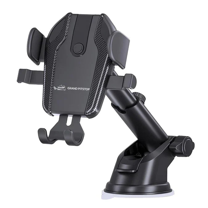 Cool Grip C1 Car Windshield/Dashboard Mobile Holder with One Click Locking - Black
