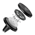 Universal Magnetic Air Vent Mount Car Mobile Holder (Set of 2) - Black
