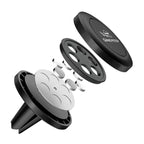 Universal Magnetic Air Vent Mount Car Mobile Holder (Set of 2) - Black