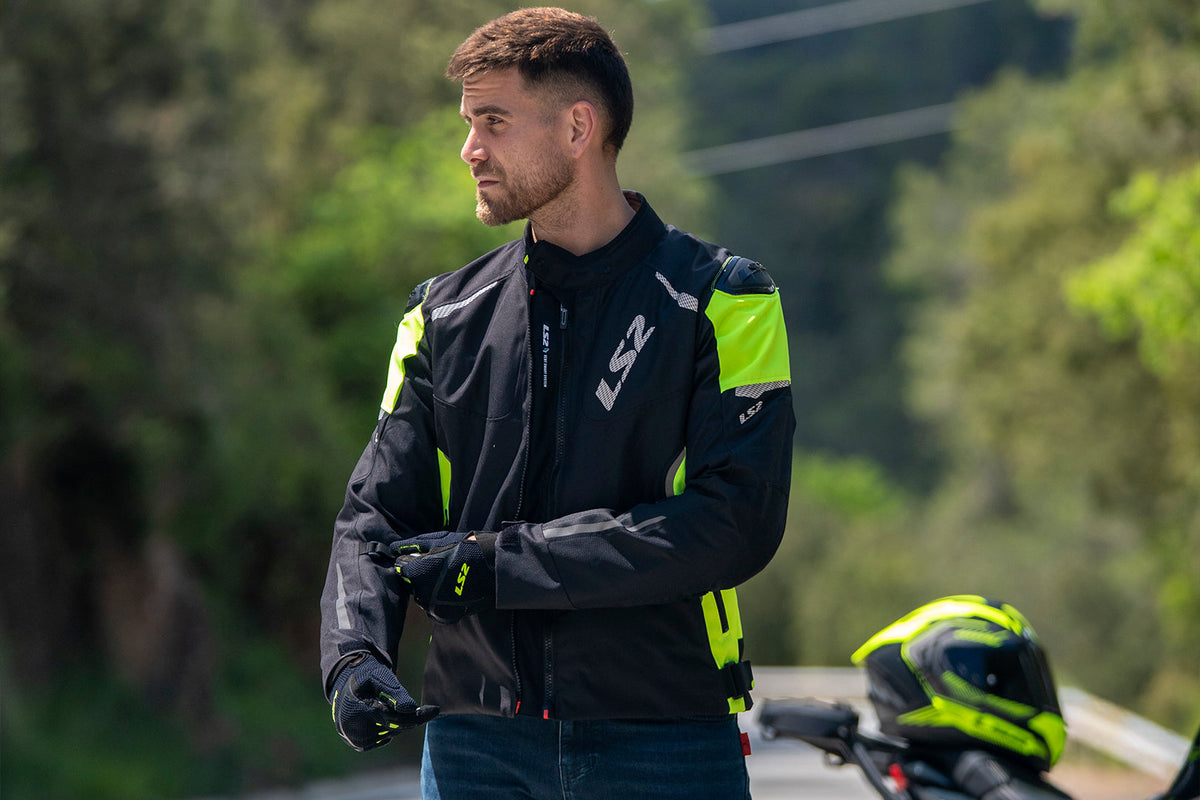 LS2 ZOOM MAN JACKET BLACK