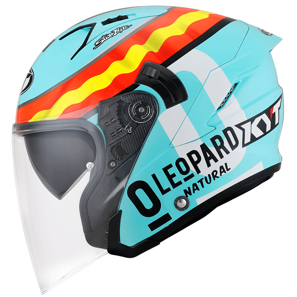 KYT NFJ Jaume Masia Leopard Replica Gloss Helmet