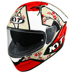 KYT NFR Xavi Sakura Replica Gloss Helmet