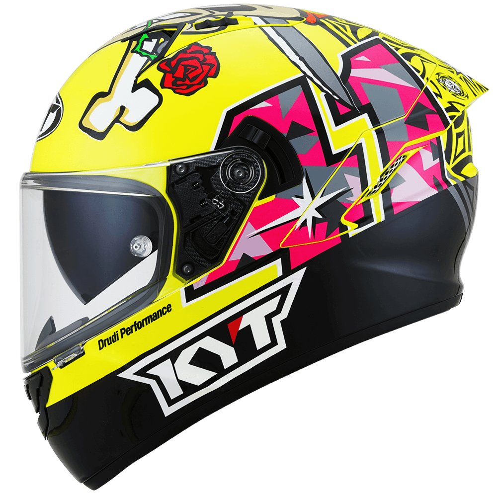 KYT NFR Aleix Espargaro Misano 2018 Replica Gloss Helmet