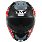 KYT NFR Mindset Matt Anthracite Red Helmet