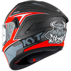KYT NFR Mindset Matt Anthracite Red Helmet
