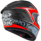 KYT NFR Mindset Matt Anthracite Red Helmet