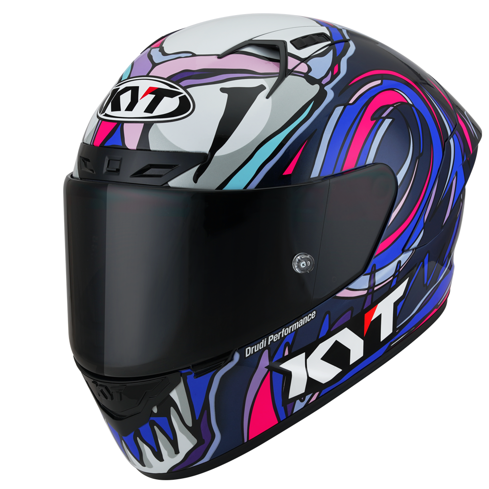 KYT NZ Race Bastianini 2022 Replica Gloss Helmet