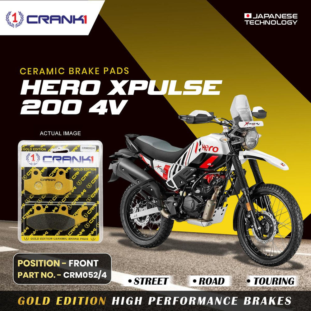 Ceramic Brake Pads For Hero Xpulse 200 4V - Front - CRM052/4