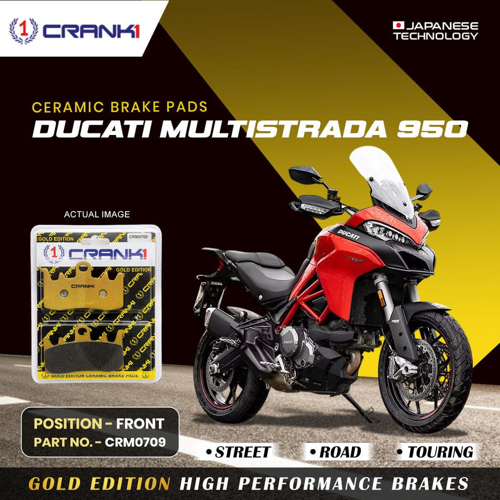 Ceramic Brake Pads For Ducati Multistrada 950 - Front - CRM0709 - 2 Sets