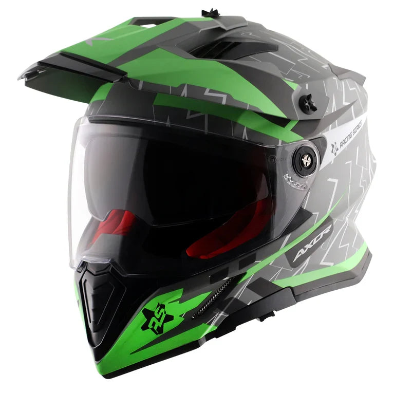 X-Cross Flash Dual Visor Helmet