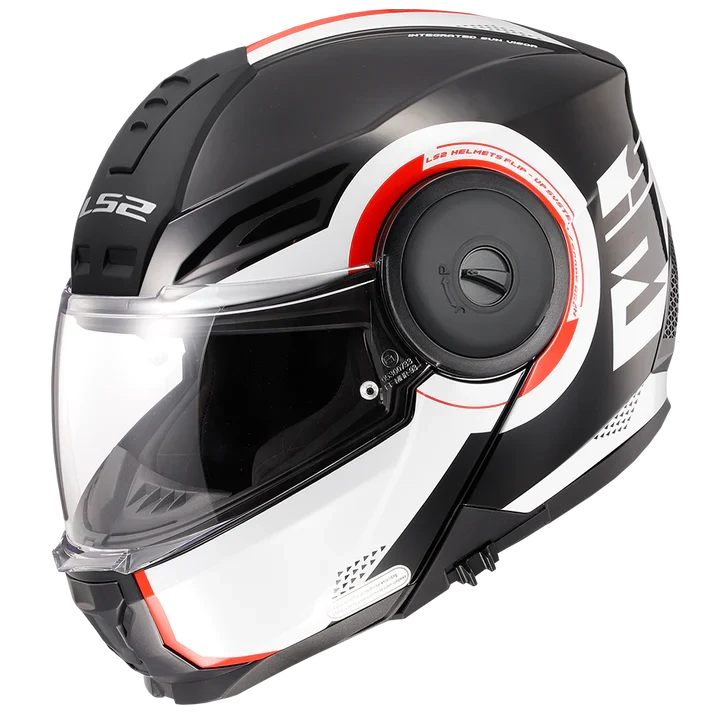 FF902 SCOPE II ARCH GLOSS BLACK WHITE RED-06