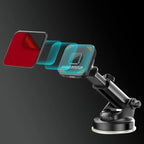 Quick Lock GEN-1 with in-built MAGNETIC LOCK Technology Car Dashboard Mobile Holder