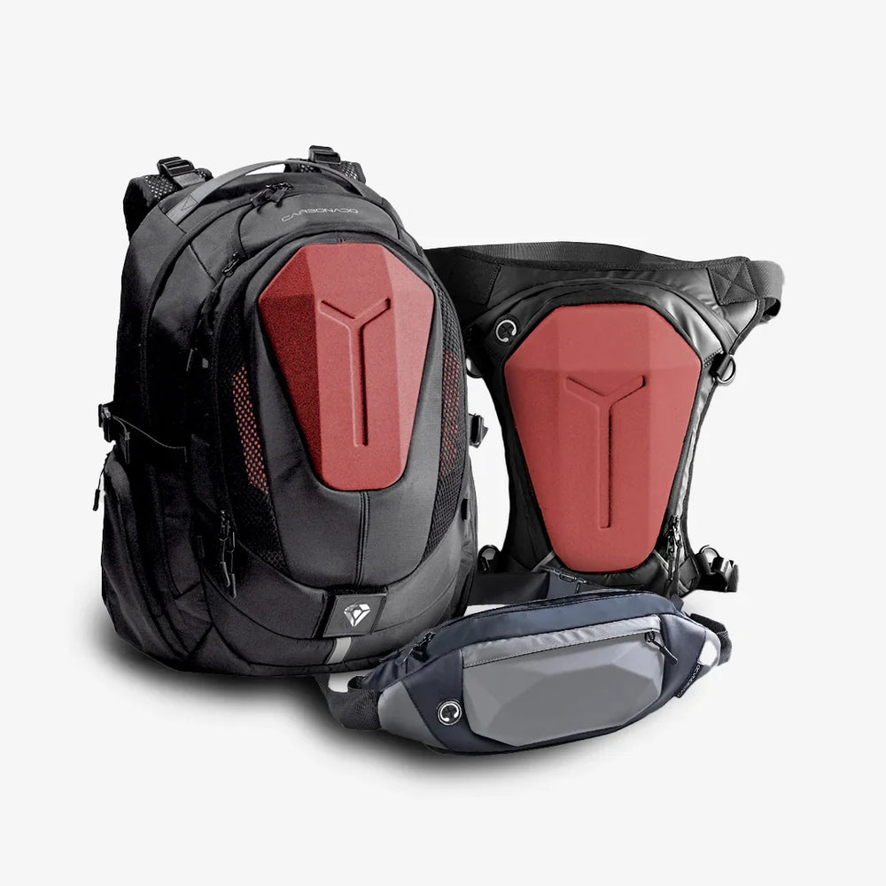 CARBONADO GAMER COMBO RED BAG