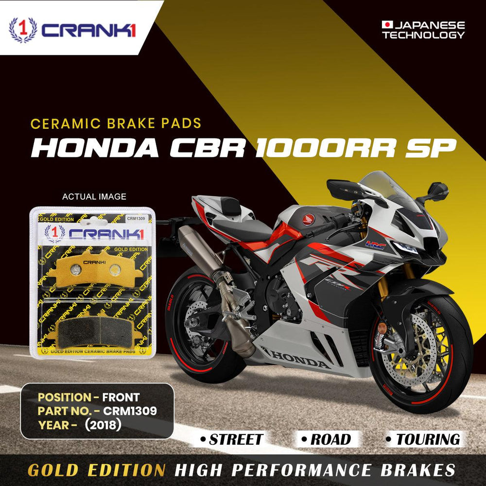 Ceramic Brake Pads For Honda CBR 1000RR SP (2018) - Front - CRM1309 - 2 Sets