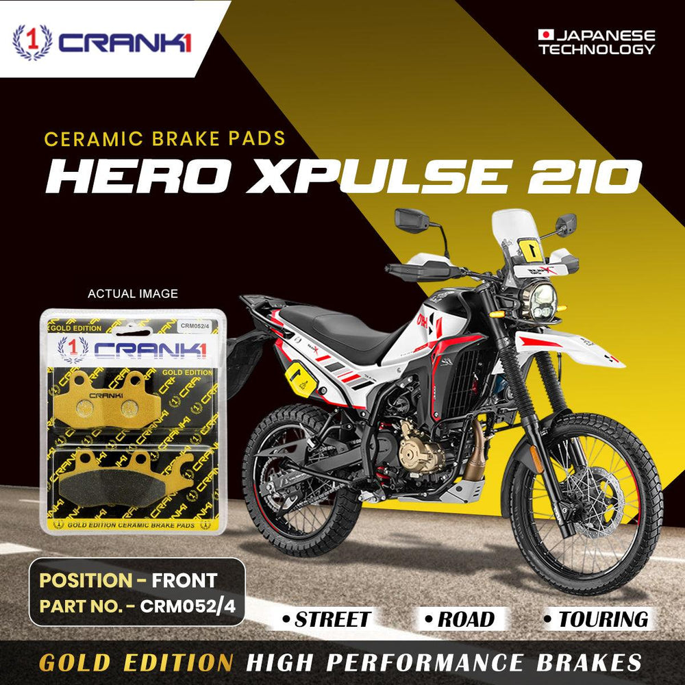 Ceramic Brake Pads For Hero Xpulse 210  - Front - CRM052/4