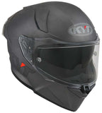 KYT R2R Pro Plain Gun Metal Matt Helmet