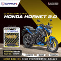 Ceramic Brake Pads For Honda Hornet 2.0 - Front - CRM771