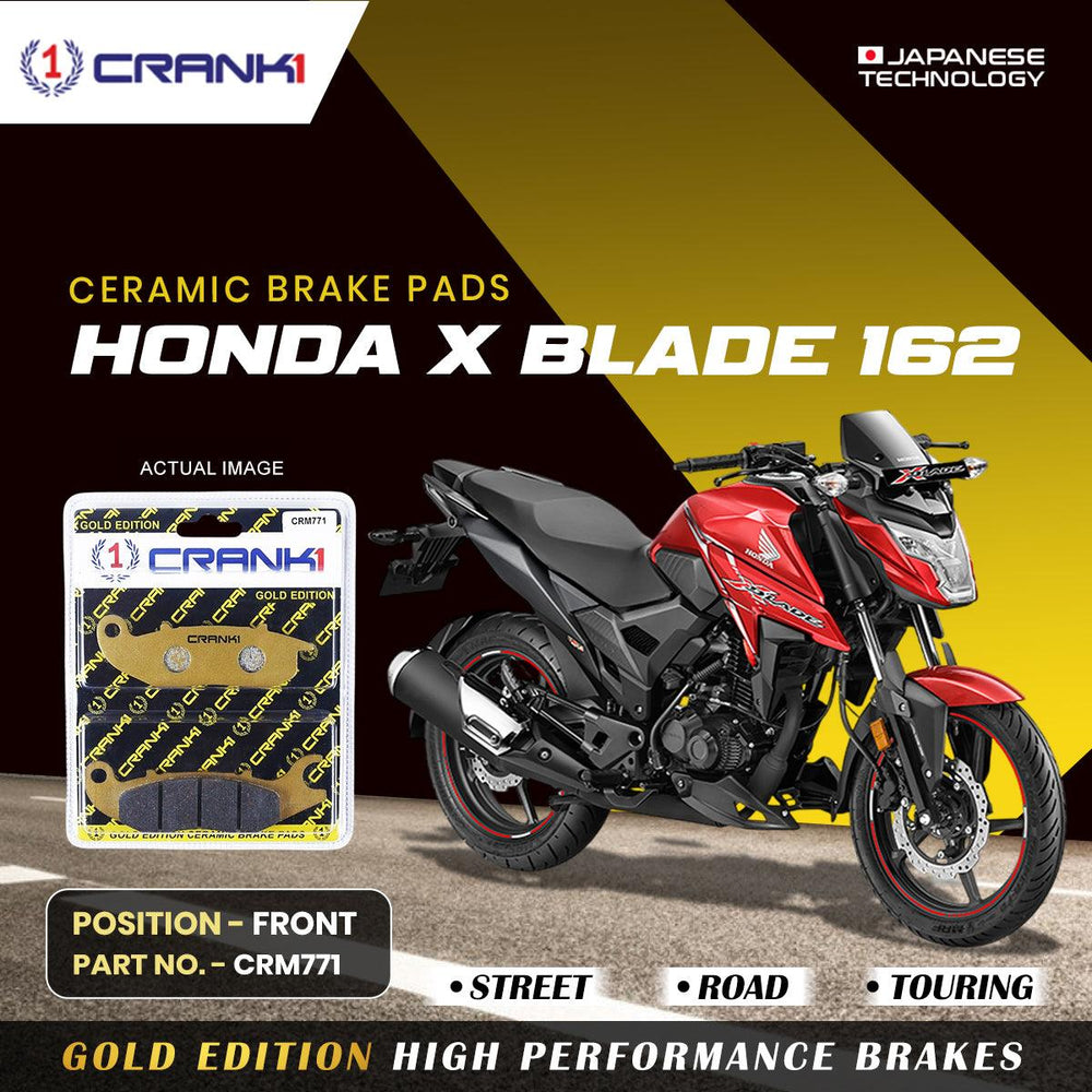 Ceramic Brake Pads For Honda X Blade 162 - Front - CRM771