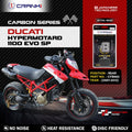 Carbon Brake Pads For Ducati Hypermotard 1100 EVO SP (2007-2012) - Rear - CFB662