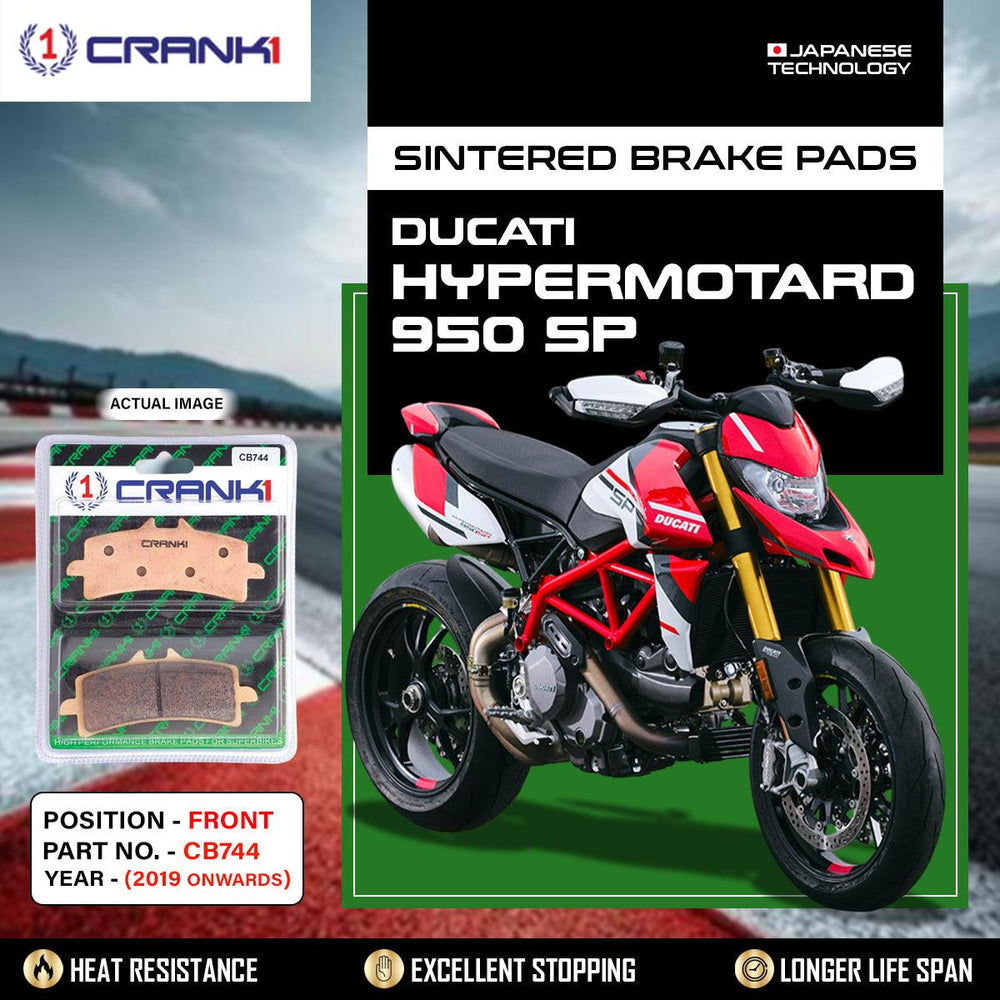 Sintered Brake Pads For Ducati Hypermotard 950 SP (2019 Onwards) - Front - CB744 - 2 Sets