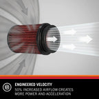 K&N Universal Bike Air Filter Round Straight (RU-0200)