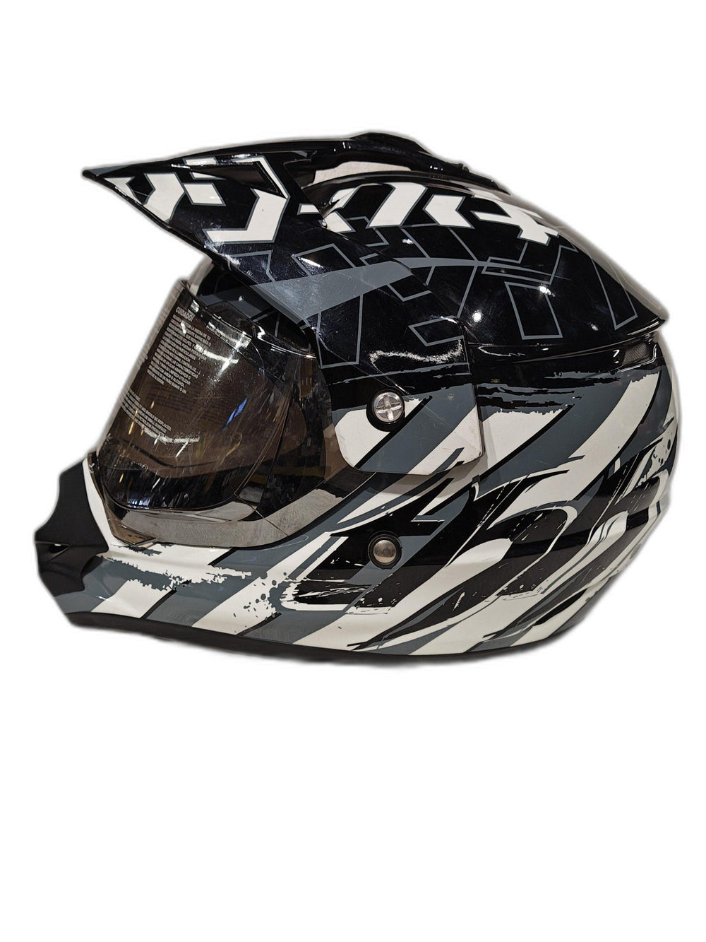 THH BLACK & WHITE  HELMET