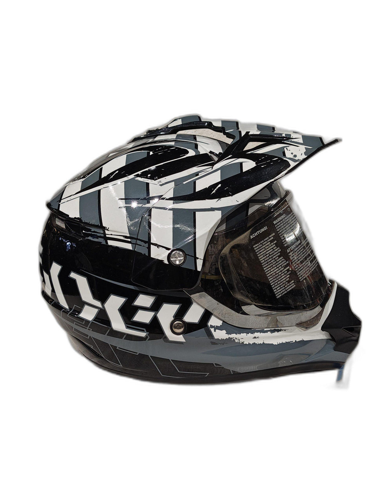 THH BLACK & WHITE  HELMET