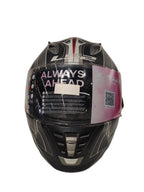 LS2 BLACK GREY HELMET