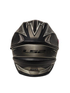 LS2 BLACK GREY HELMET