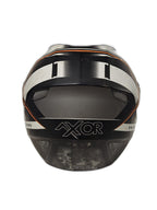 AXOR ORANGE BLACK WHITE HELMET