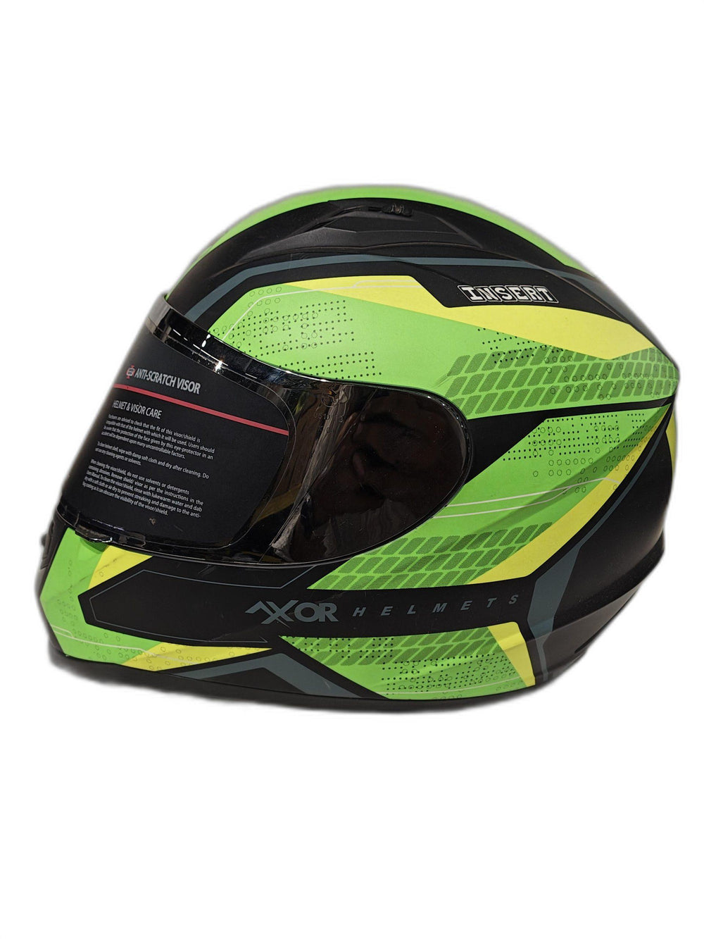 AXOR BLACK GREEN HELMET