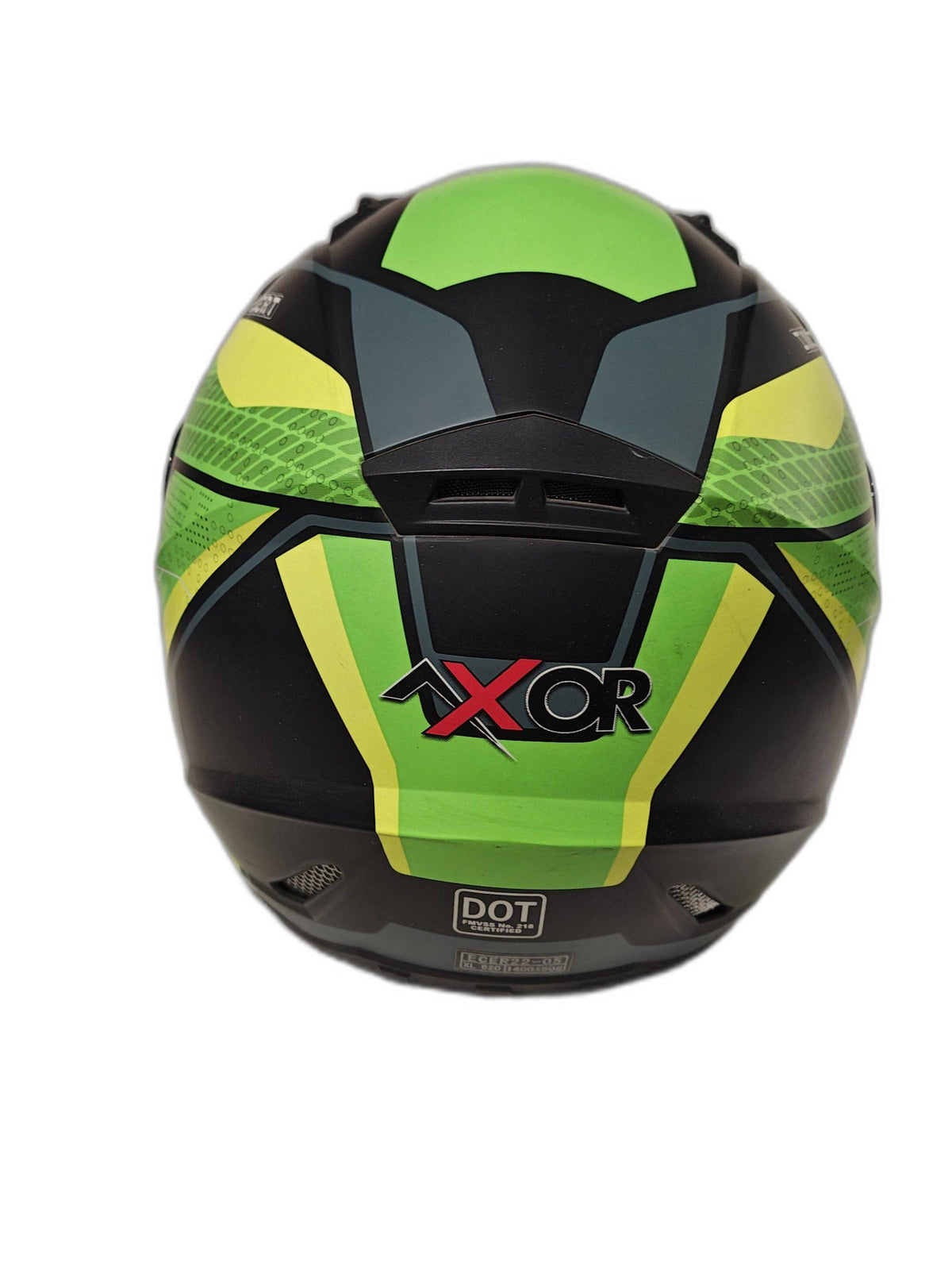AXOR BLACK GREEN HELMET