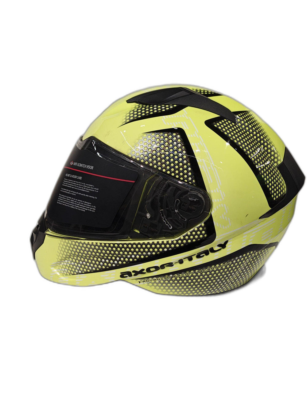 AXOR BLACK YELLOW HELMET