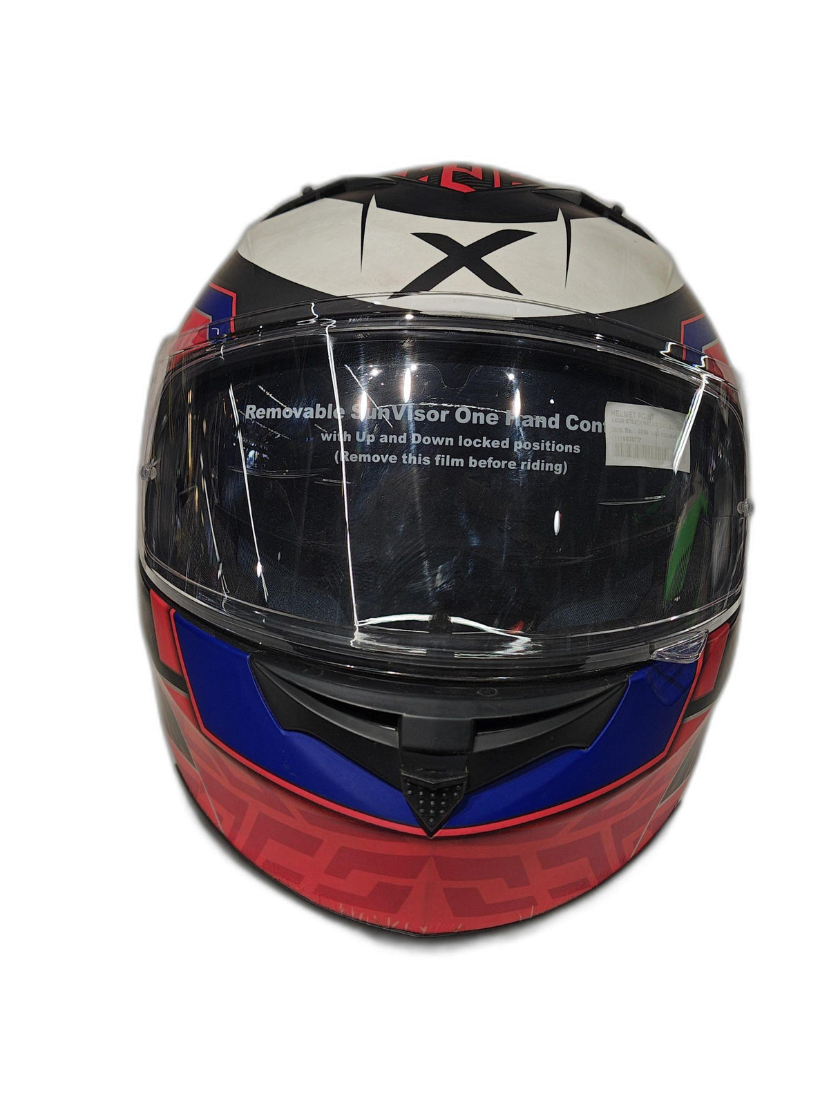 AXOR RED WHITE HELMET
