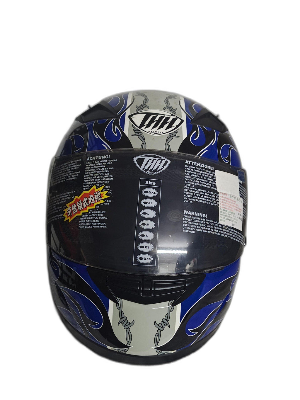 THH  BLUE GRAPHIC HELMET
