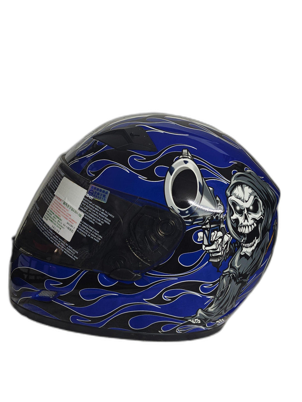 THH  BLUE GRAPHIC HELMET