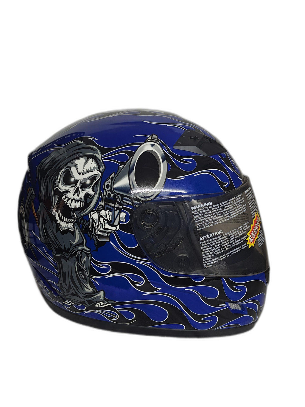 THH  BLUE GRAPHIC HELMET