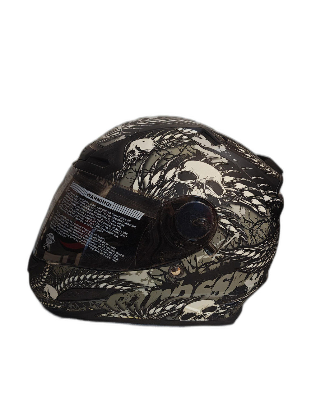 THH BLACK GREY  HELMET