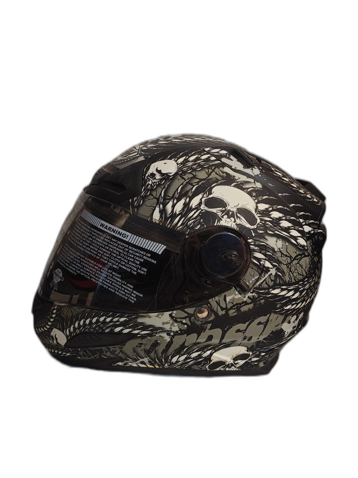 THH BLACK GREY  HELMET