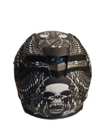 THH BLACK GREY  HELMET