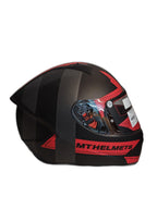 MT RED BLACK HELMET
