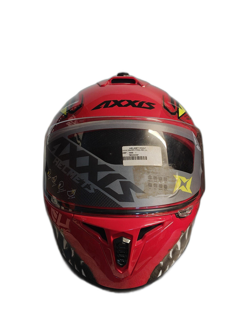 AXXIS DRAKEN FORZA RED HELMET