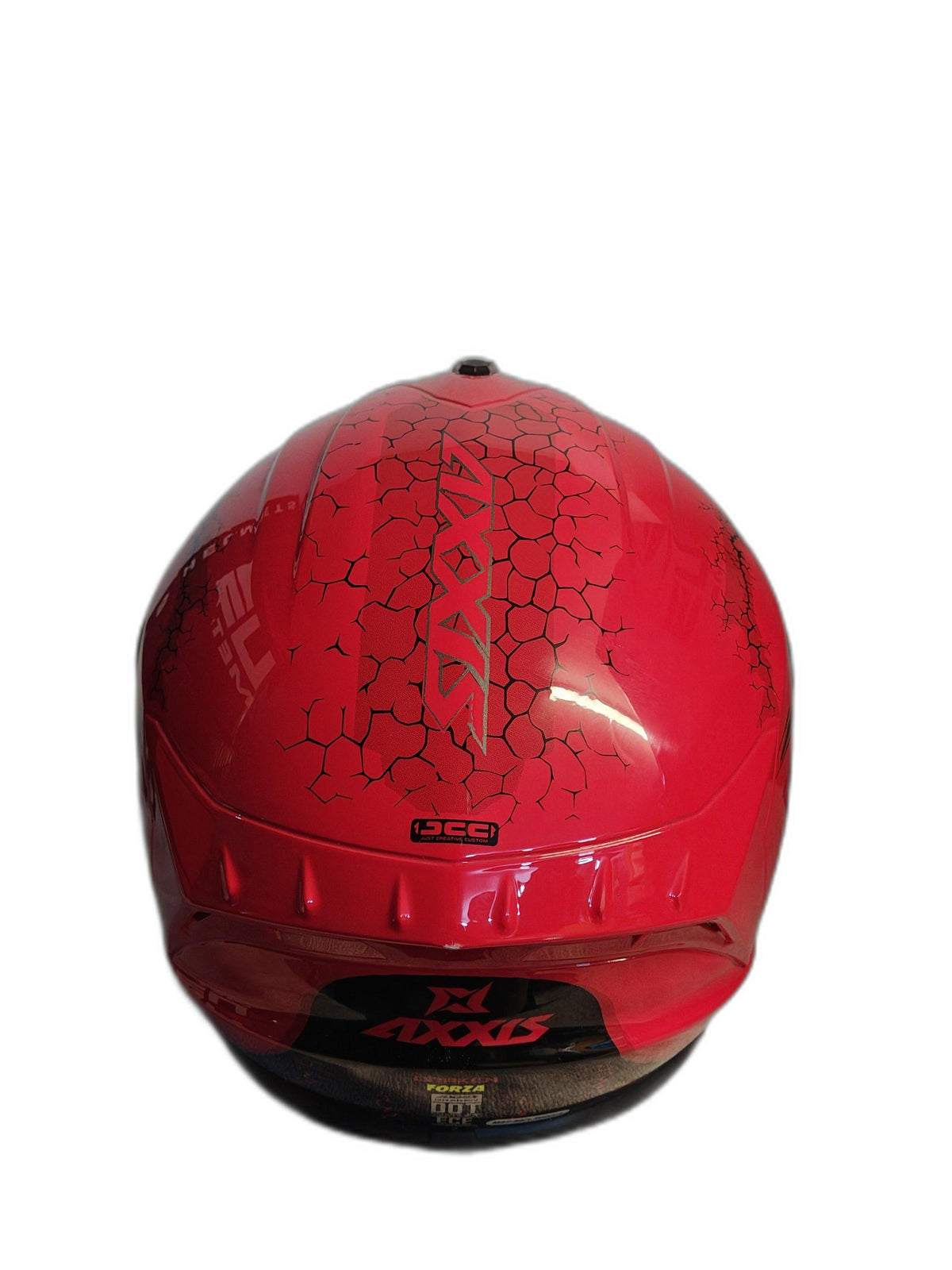 AXXIS DRAKEN FORZA RED HELMET