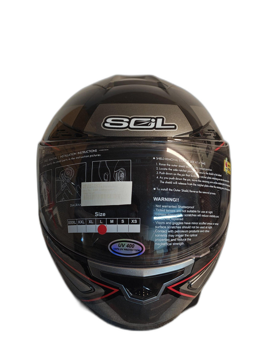 SOL ALPHA BLK TITANIUM