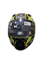 SOL FLUO GREEN HELMET
