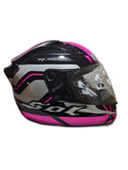 SOL PINK SILVER HELMET