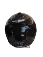 THH OPEN FACE BLACK PLAIN HELMET