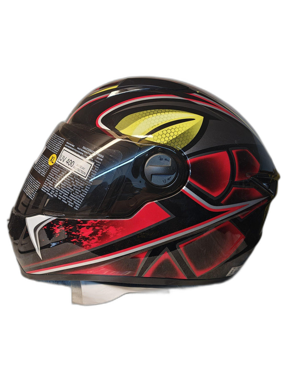 ZEUS BLACK RED  HELMET